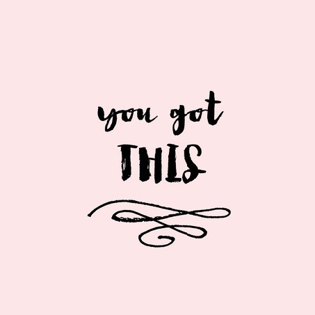 Modern Calligraphy Lettering You Got This Quote